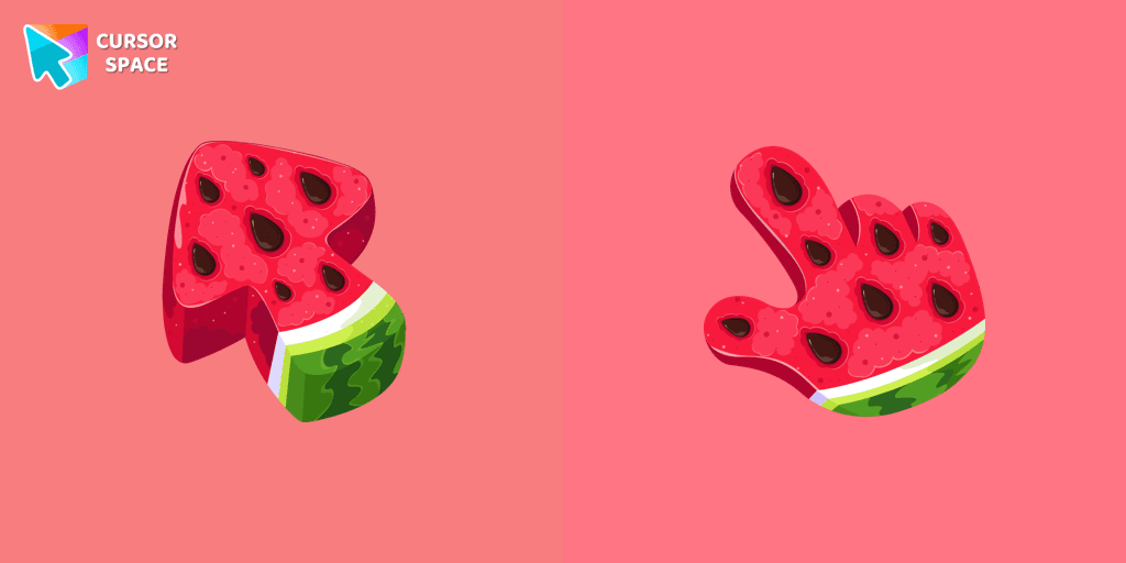 Watermelon Texture cursor